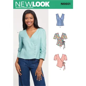 Newlook Pattern N6601 Misses' Tops