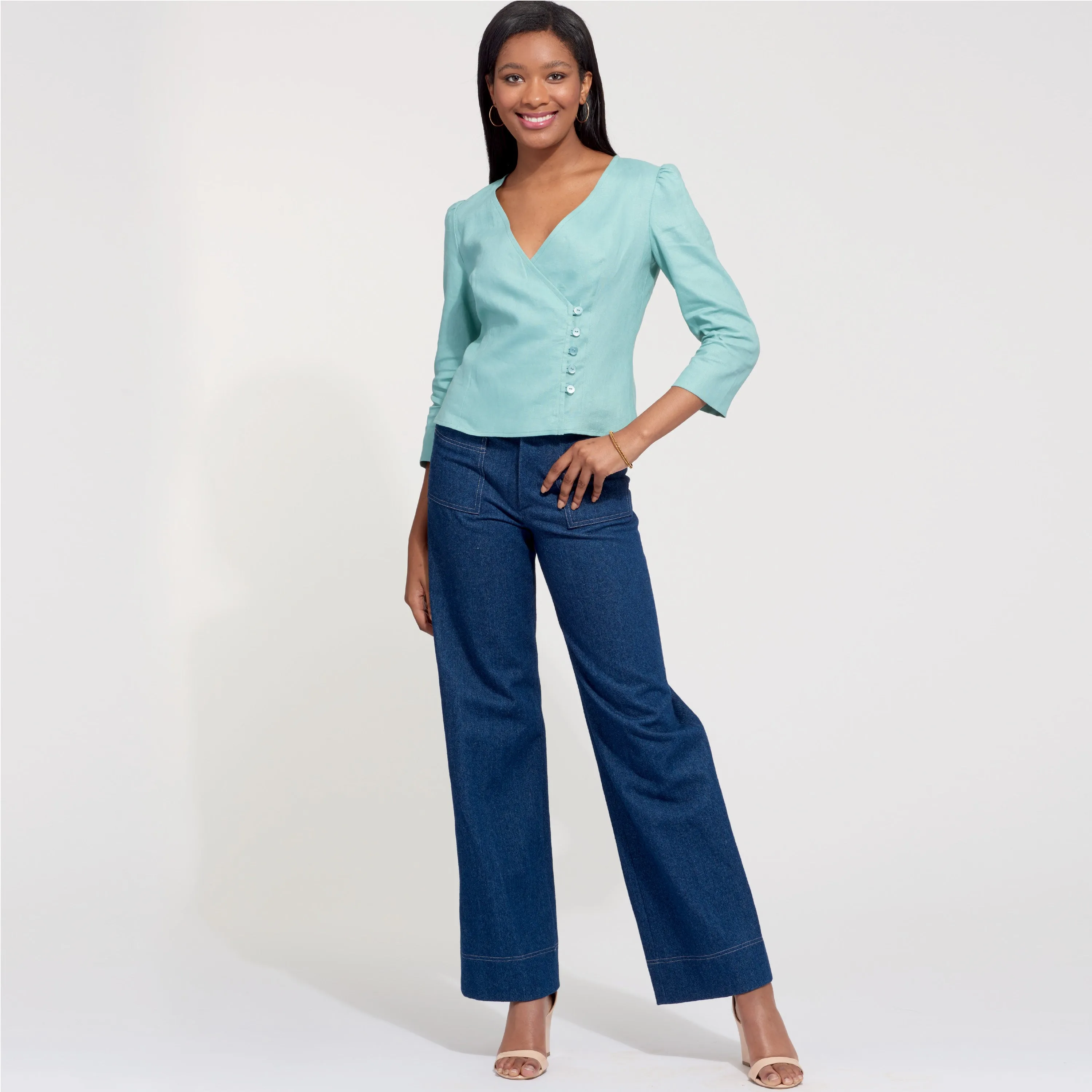 Newlook Pattern N6601 Misses' Tops