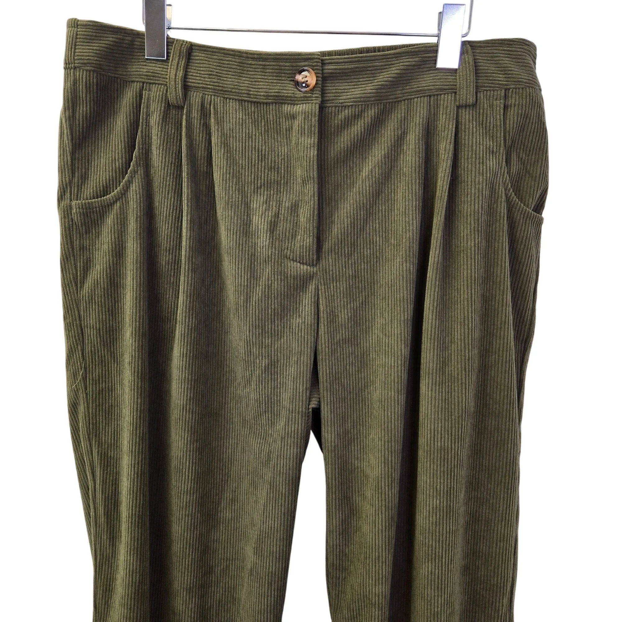 NWT Halara Chunky Corduroy Relaxed Fit Pants Size XL
