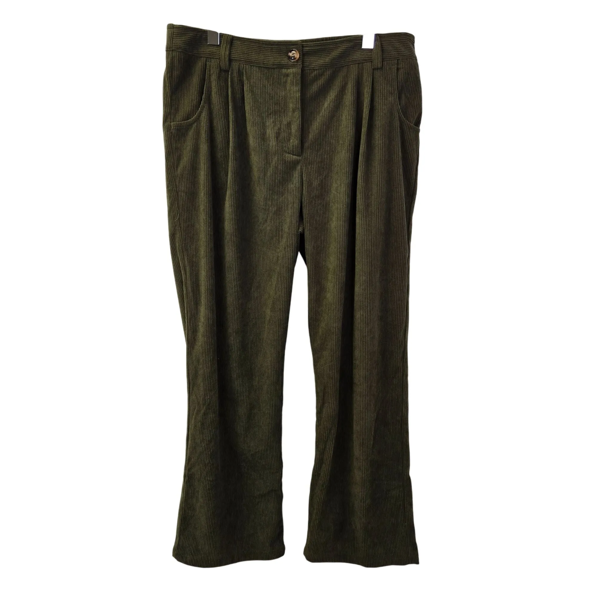 NWT Halara Chunky Corduroy Relaxed Fit Pants Size XL