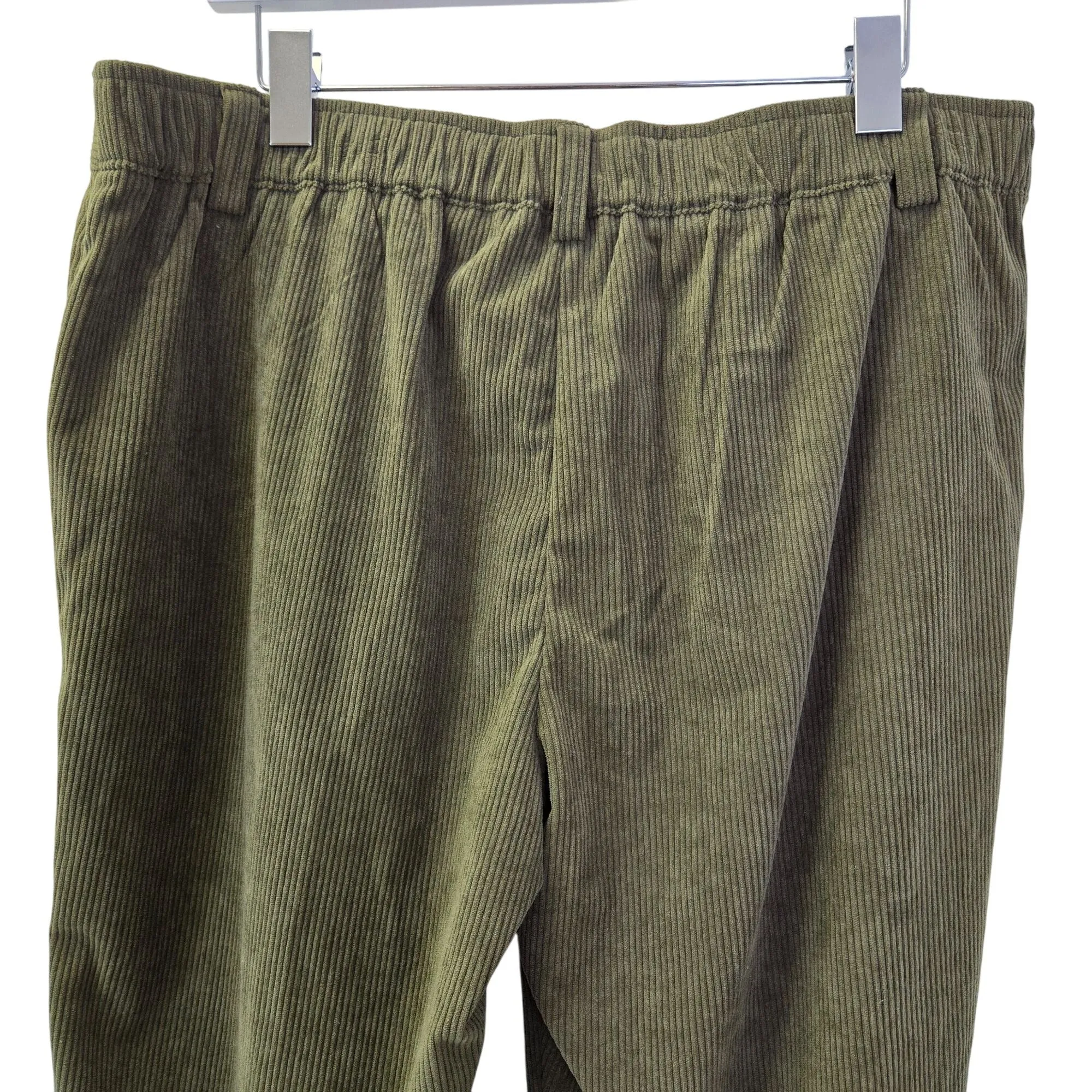 NWT Halara Chunky Corduroy Relaxed Fit Pants Size XL