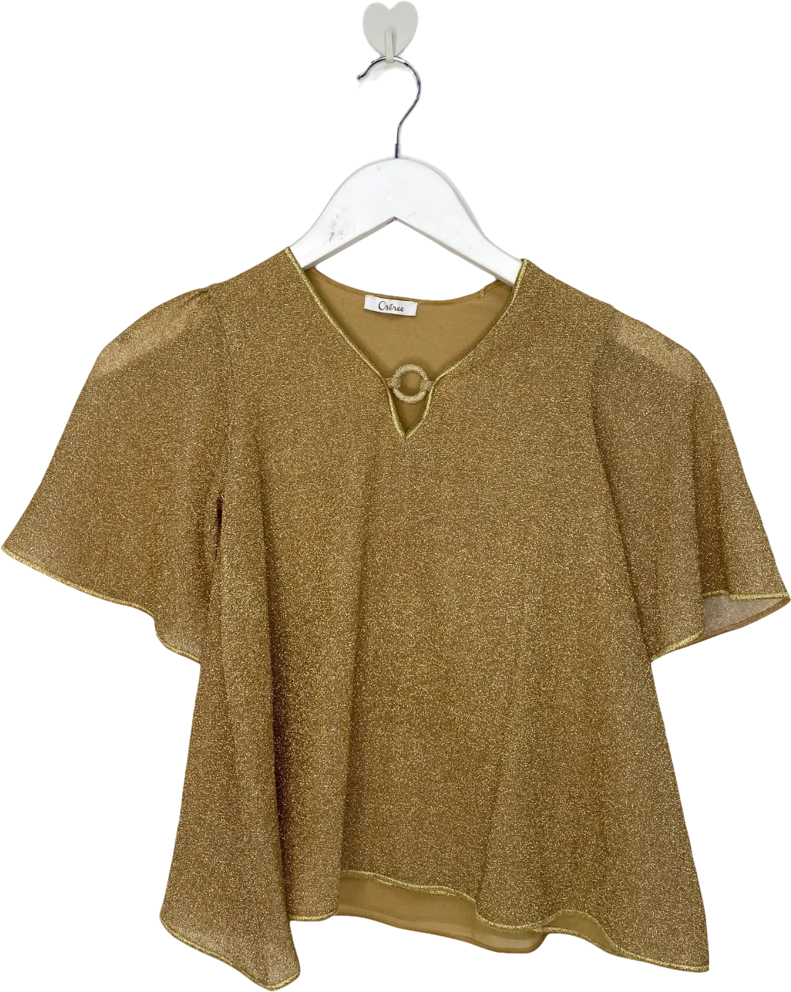 Osree Metallic Glitter V Neck Cover Up Dress 2-4 Years