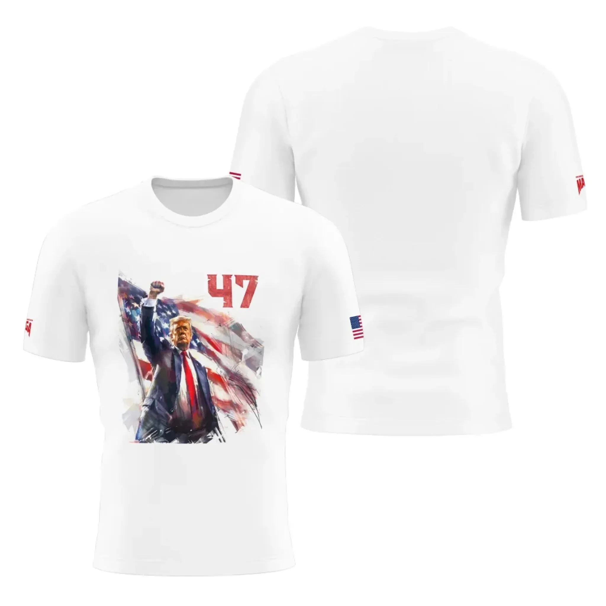 Personalized Trump T-Shirts, Custom Patrotic Tee, Pride Unisex T-Shirts