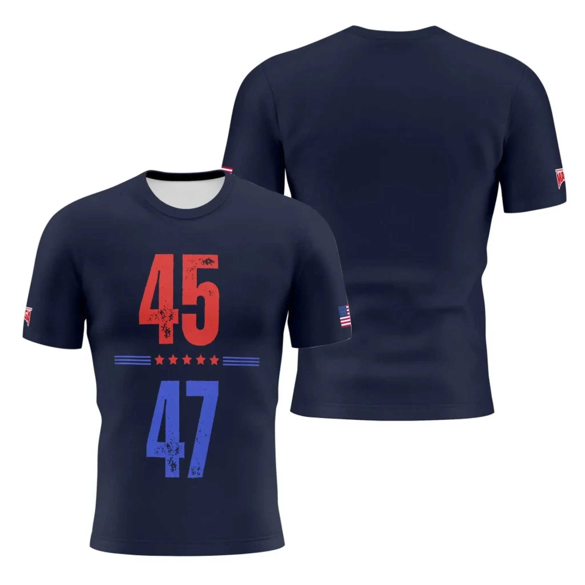 Personalized Trump T-Shirts, Custom Patrotic Tee, Pride Unisex T-Shirts