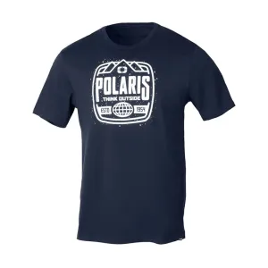Polaris Stamp T-Shirt Navy Blue