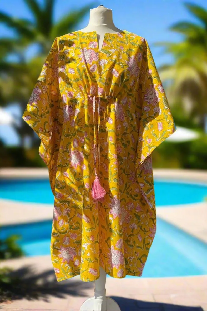 SERAPHINA YELLOW COVER UP