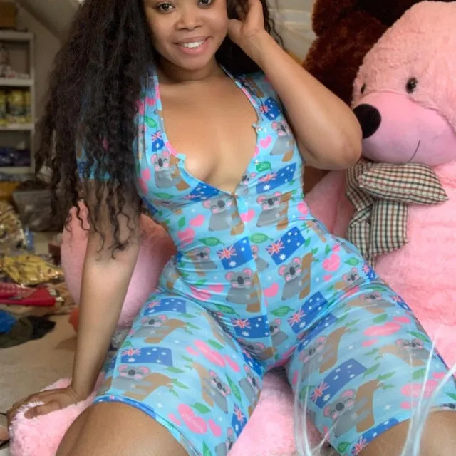 Sexy Women Bodysuit Sleeveless Deep V Neck Bodycon Stretch Leotard Bodysuit Button Short Romper Pajama Women Sleepwear Jumpsuit