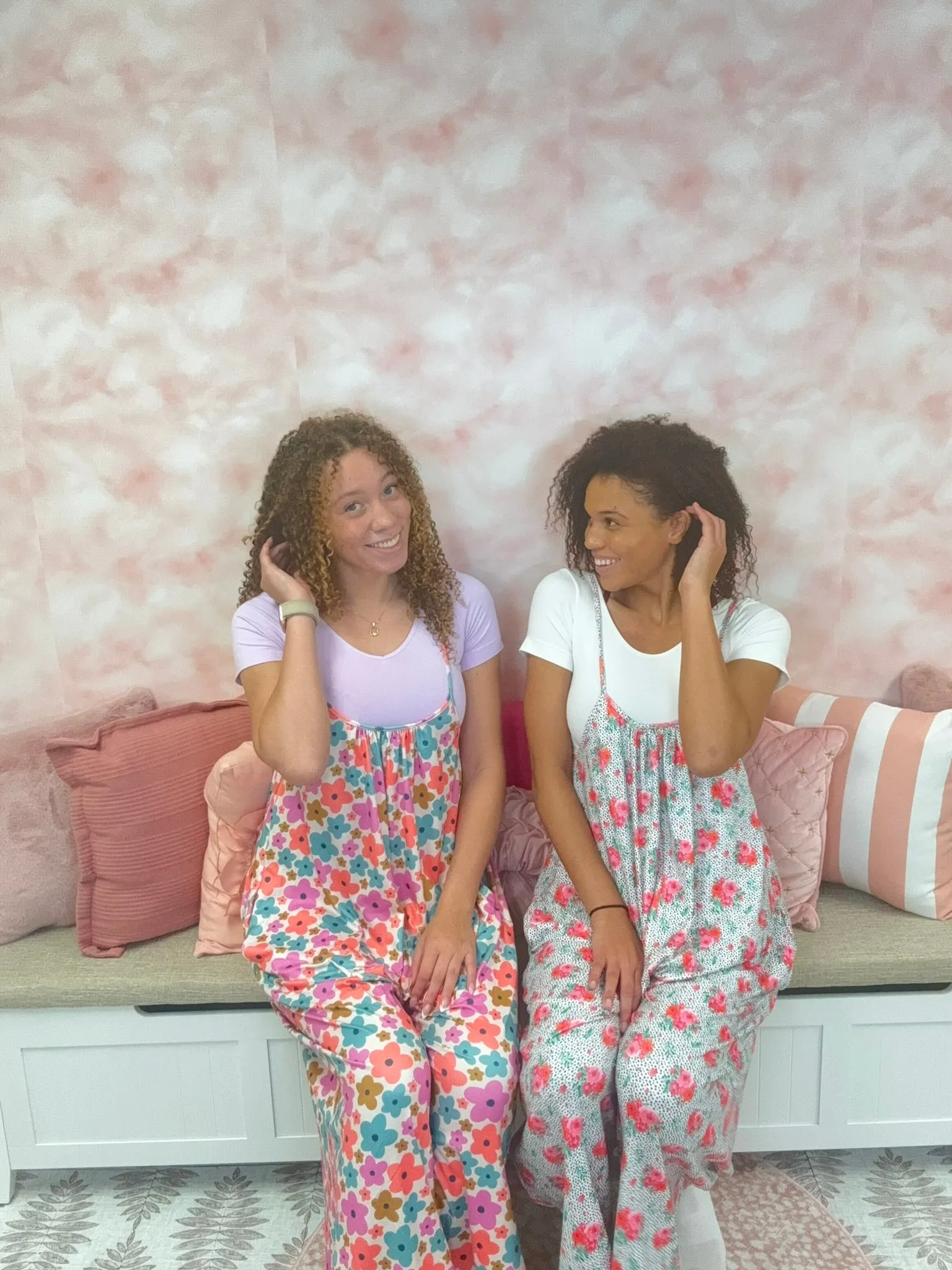 Shirley & Stone Spring Baggy Rompers