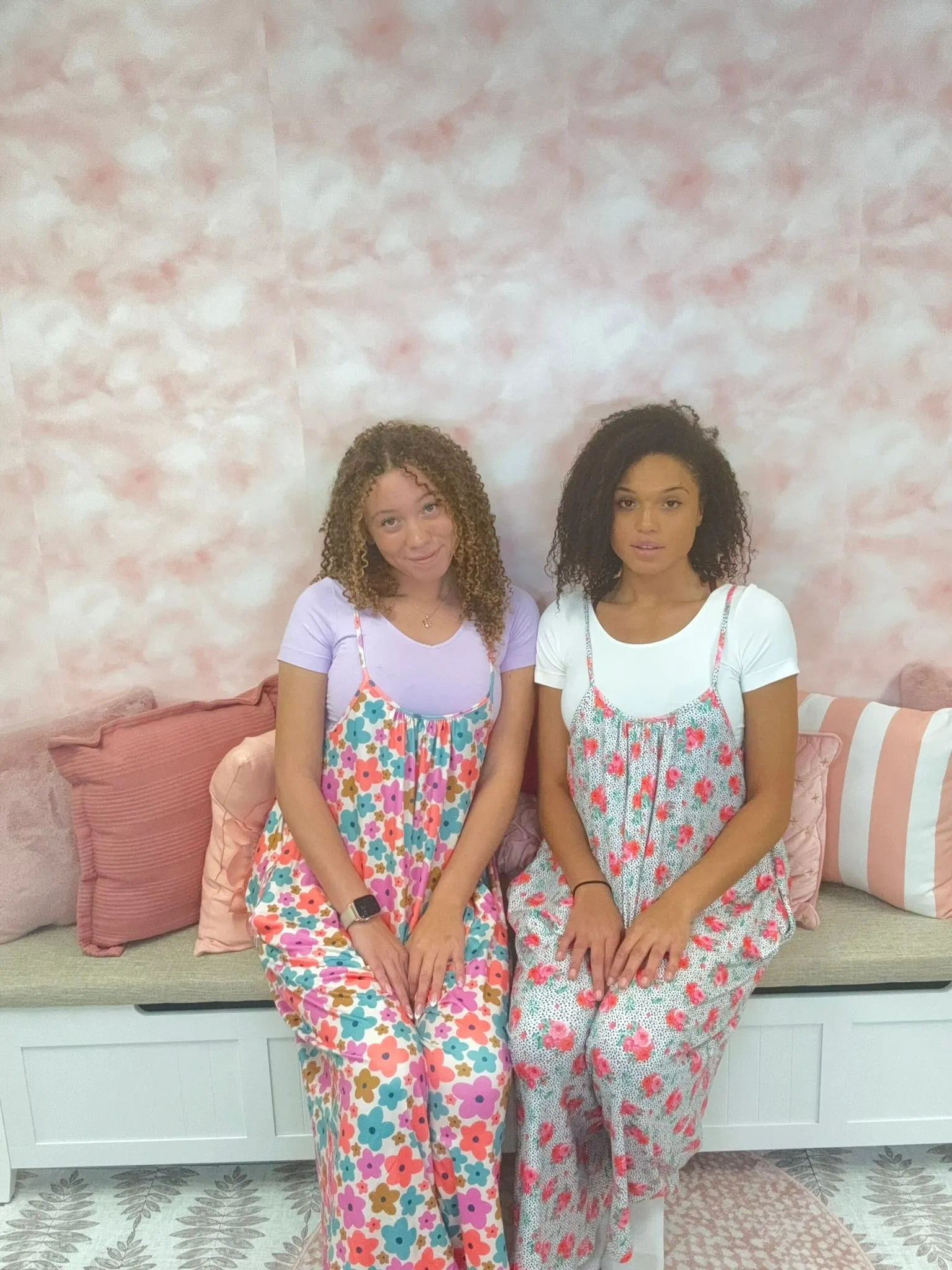 Shirley & Stone Spring Baggy Rompers