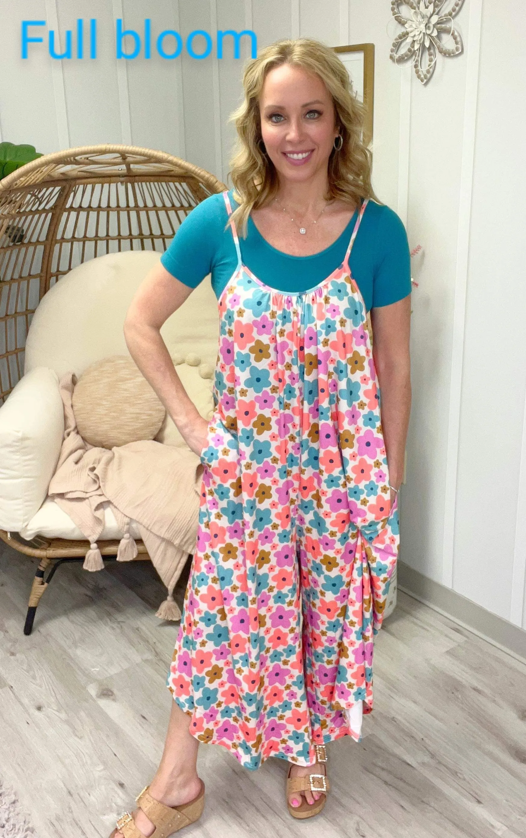 Shirley & Stone Spring Baggy Rompers
