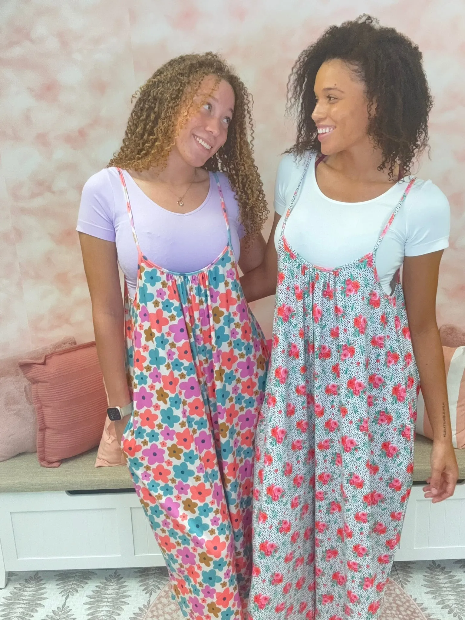 Shirley & Stone Spring Baggy Rompers