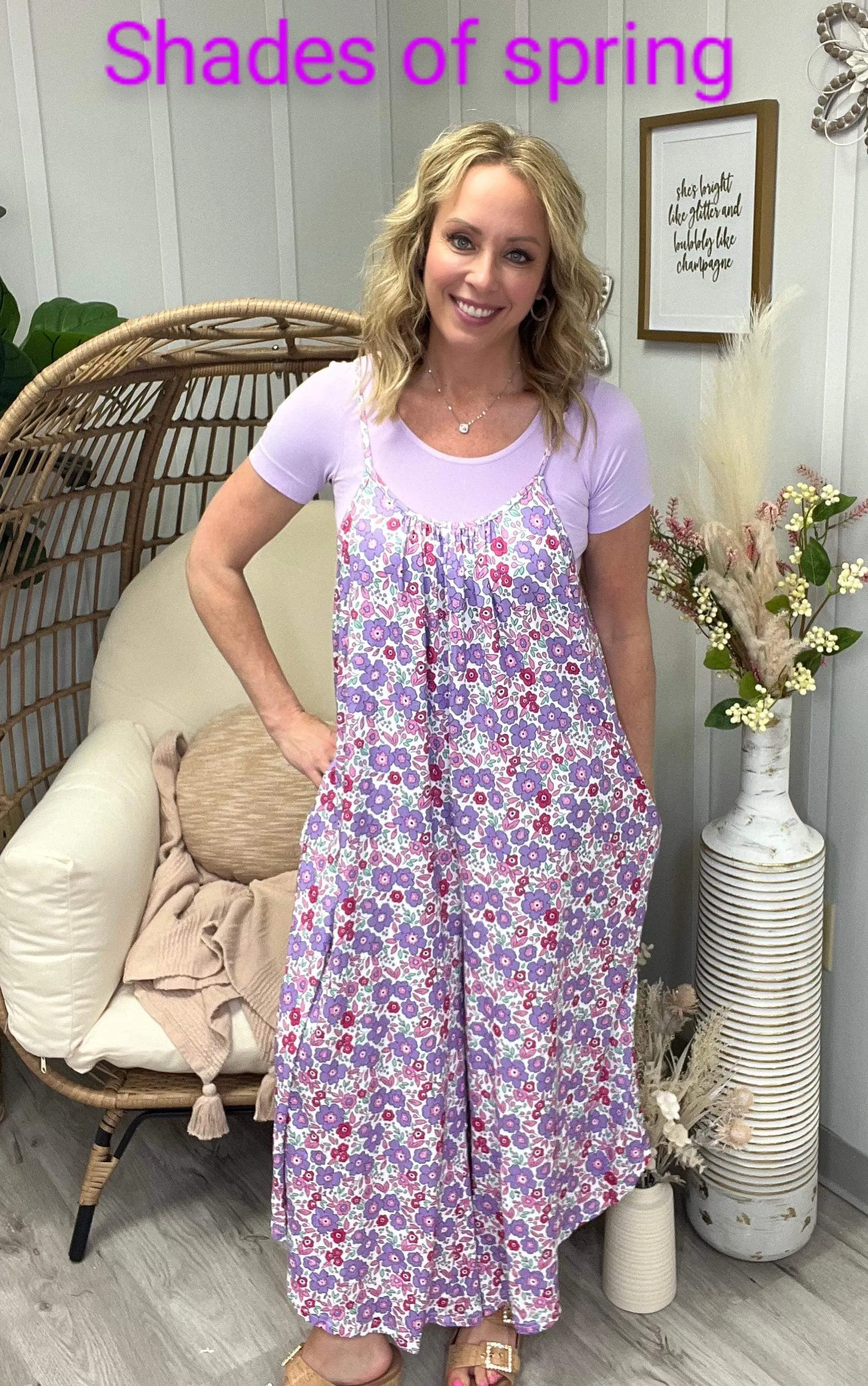 Shirley & Stone Spring Baggy Rompers