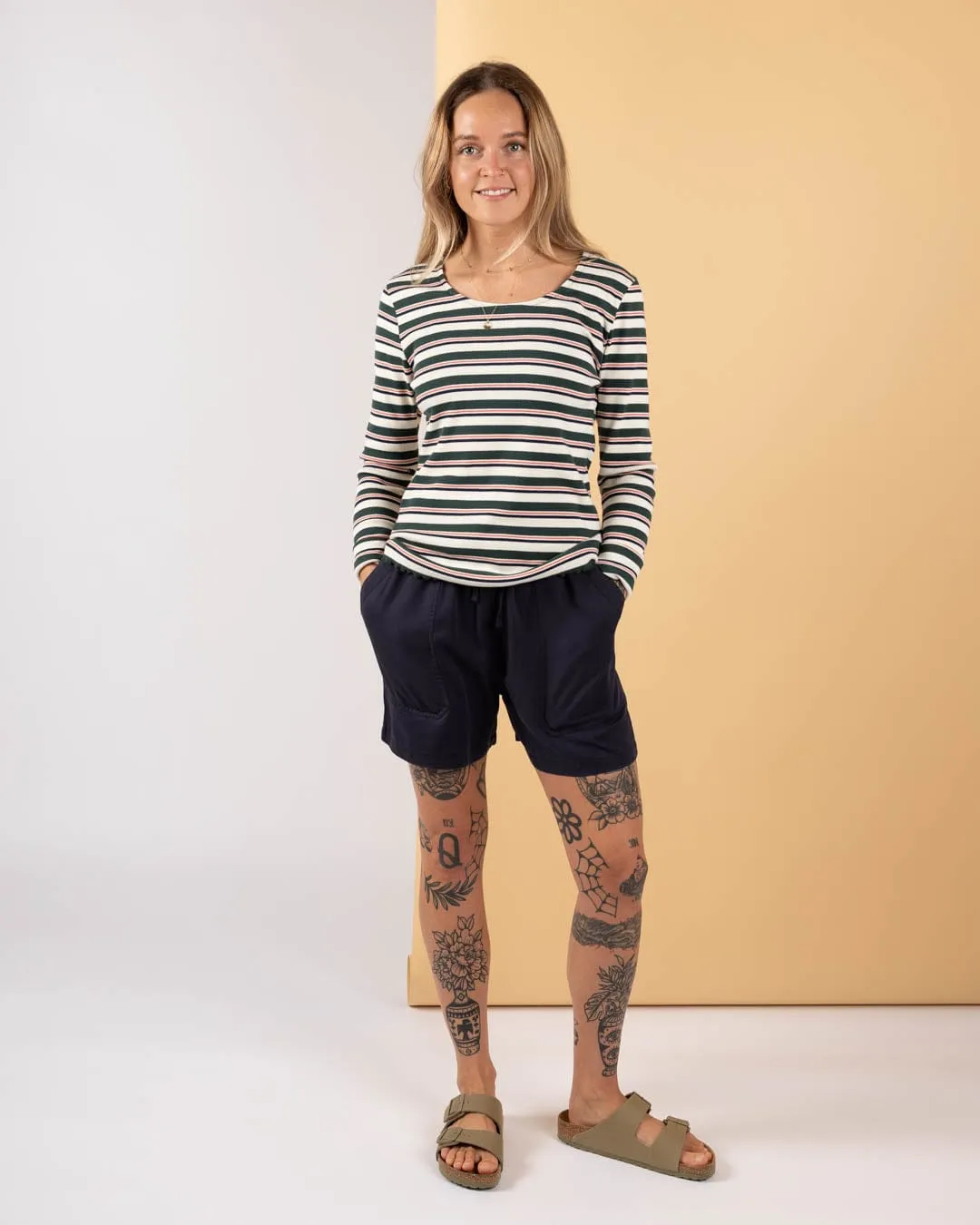 Sola - Womens Lightweight Shorts - Blue