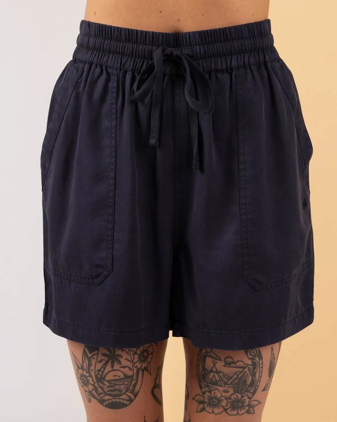 Sola - Womens Lightweight Shorts - Blue