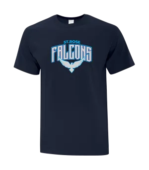 St. Rose Adult Cotton T-Shirt with Printed Logo