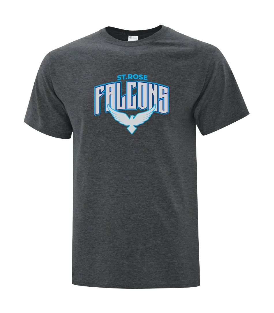 St. Rose Adult Cotton T-Shirt with Printed Logo