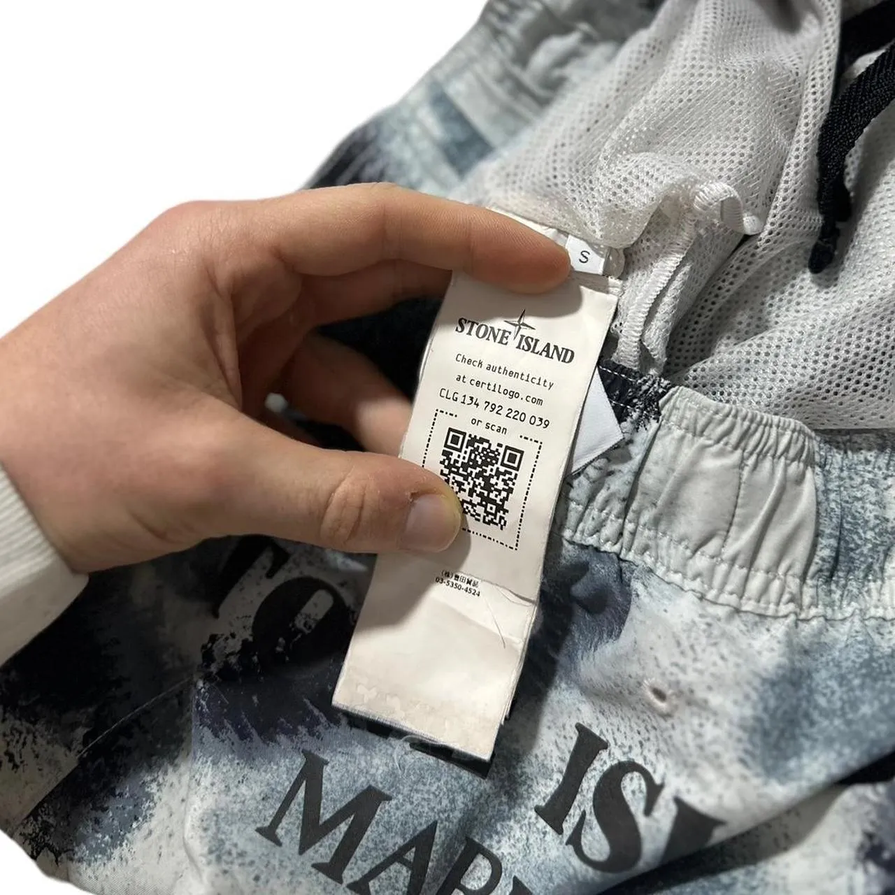 Stone Island Marina Camo Swim Shorts