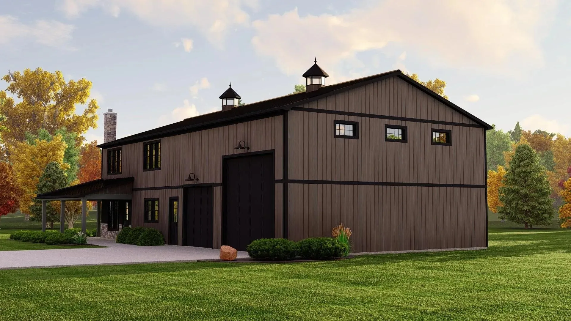 Stylish 3-Bedroom Home with Grand Living Spaces