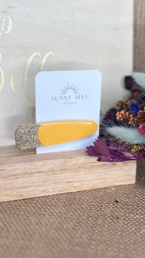 Sunny May Hair Clips - Yellow