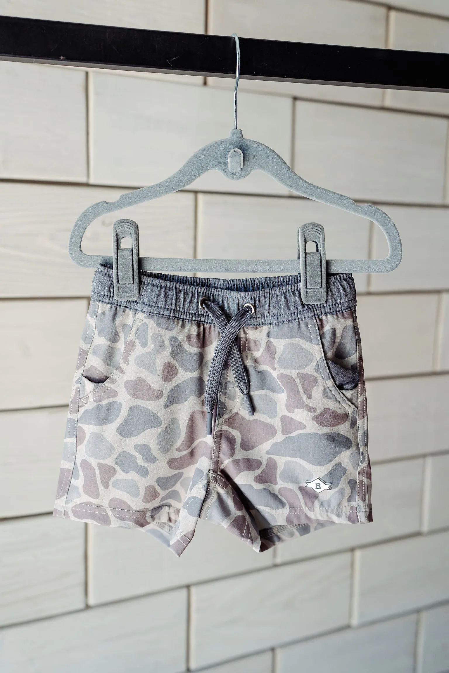 Toddler Burlebo Athletic Shorts - Classic Deer Camo