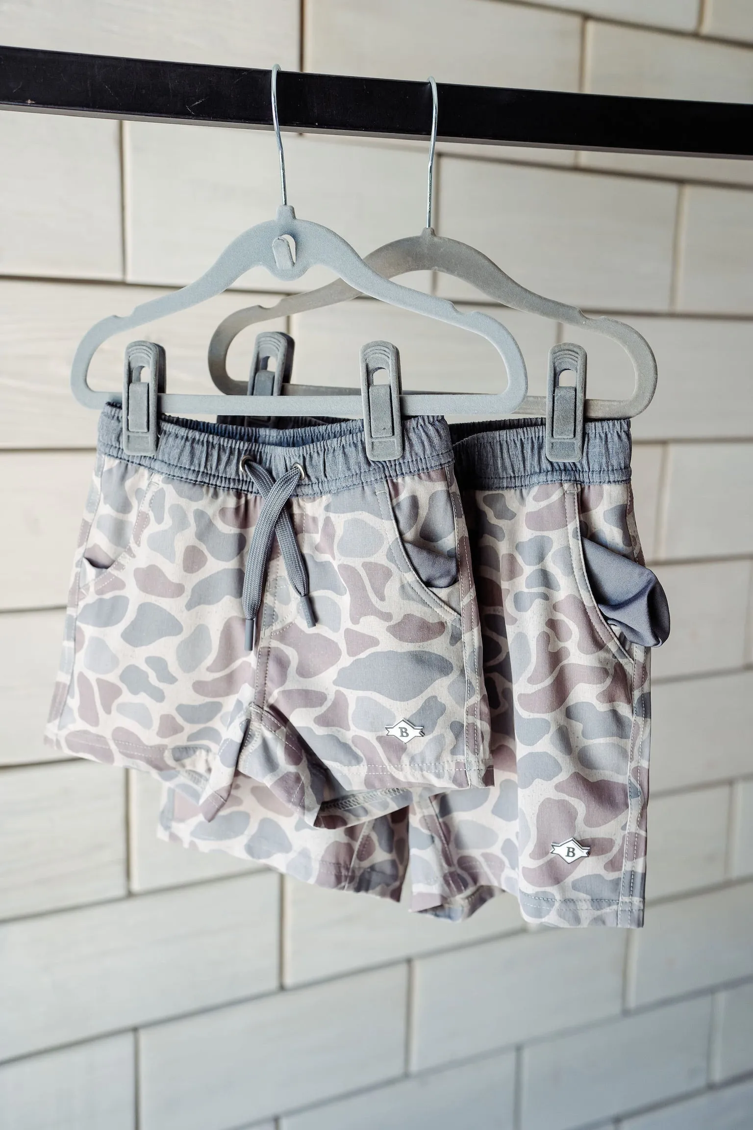 Toddler Burlebo Athletic Shorts - Classic Deer Camo