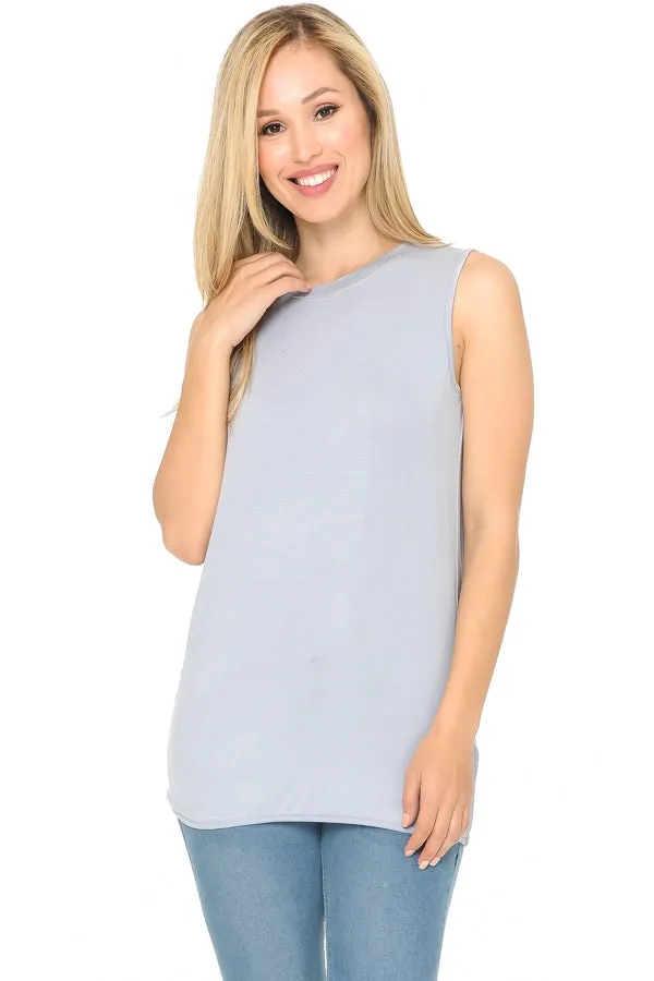 Tops, Sleeveless w/Back Keyhole