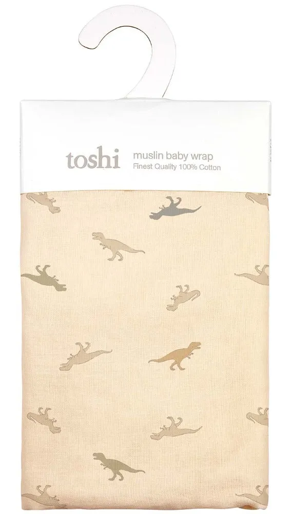 Toshi Wrap Muslin Dinosauria