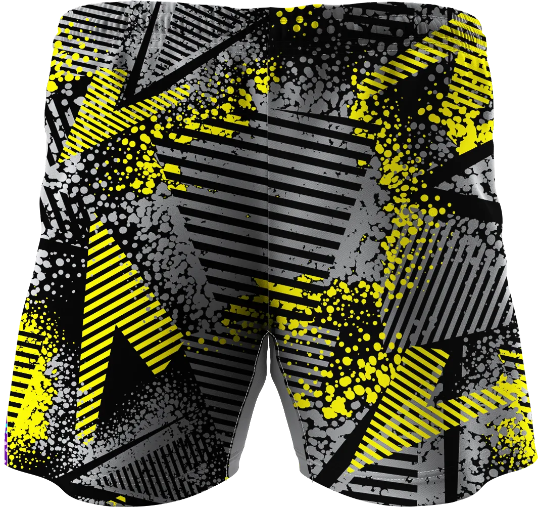 Urban Dark Printed Training Shorts