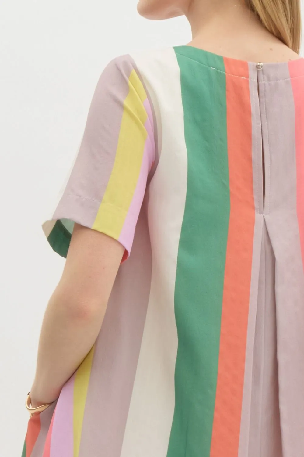 Vibrant Dreamer Dress - Green Latte
