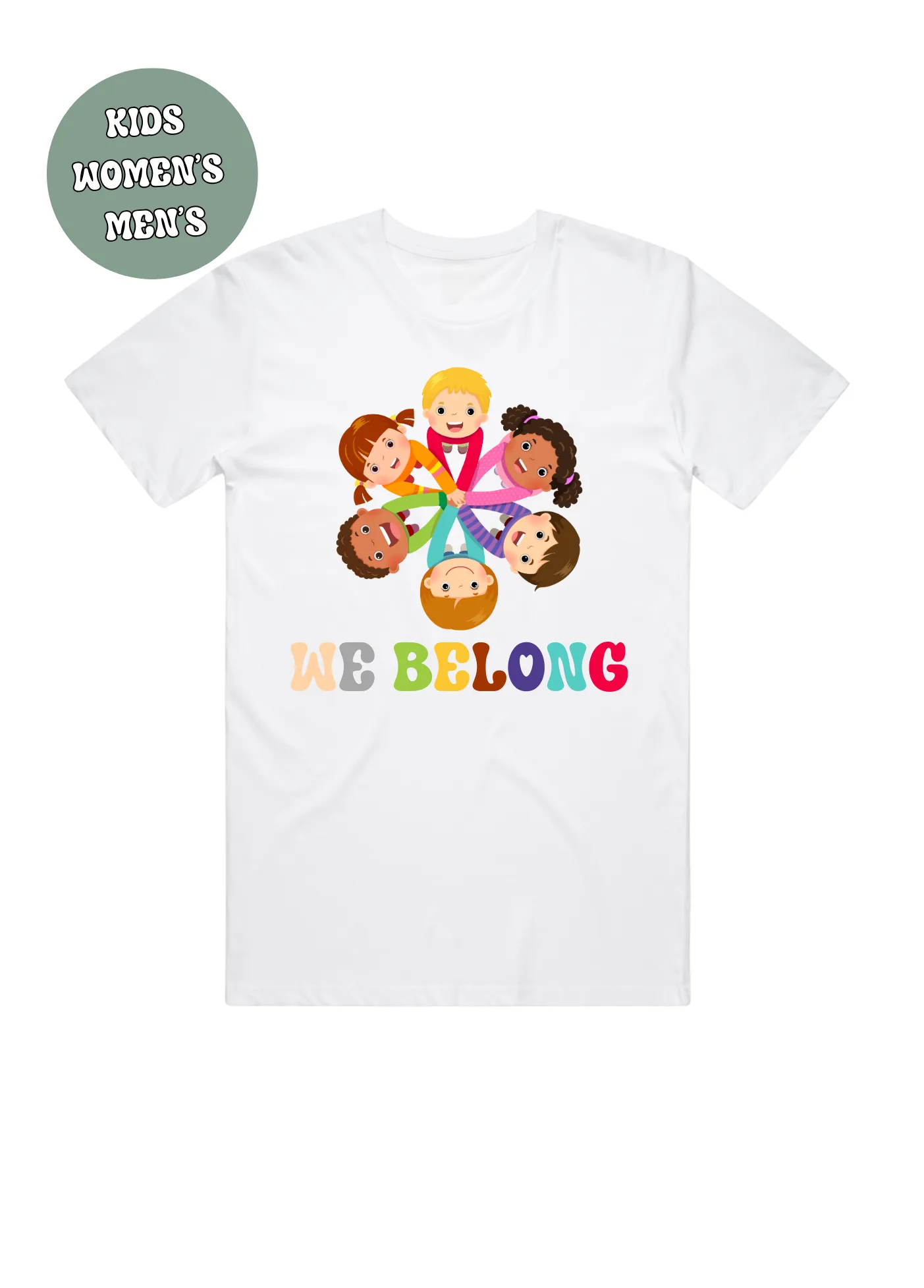 WE BELONG  T-SHIRT HARMONY DAY