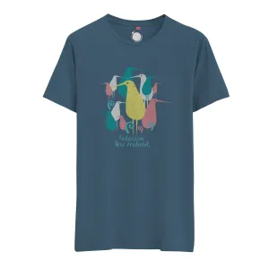 Womens New Zealand T Shirt - Kiwi Crowd